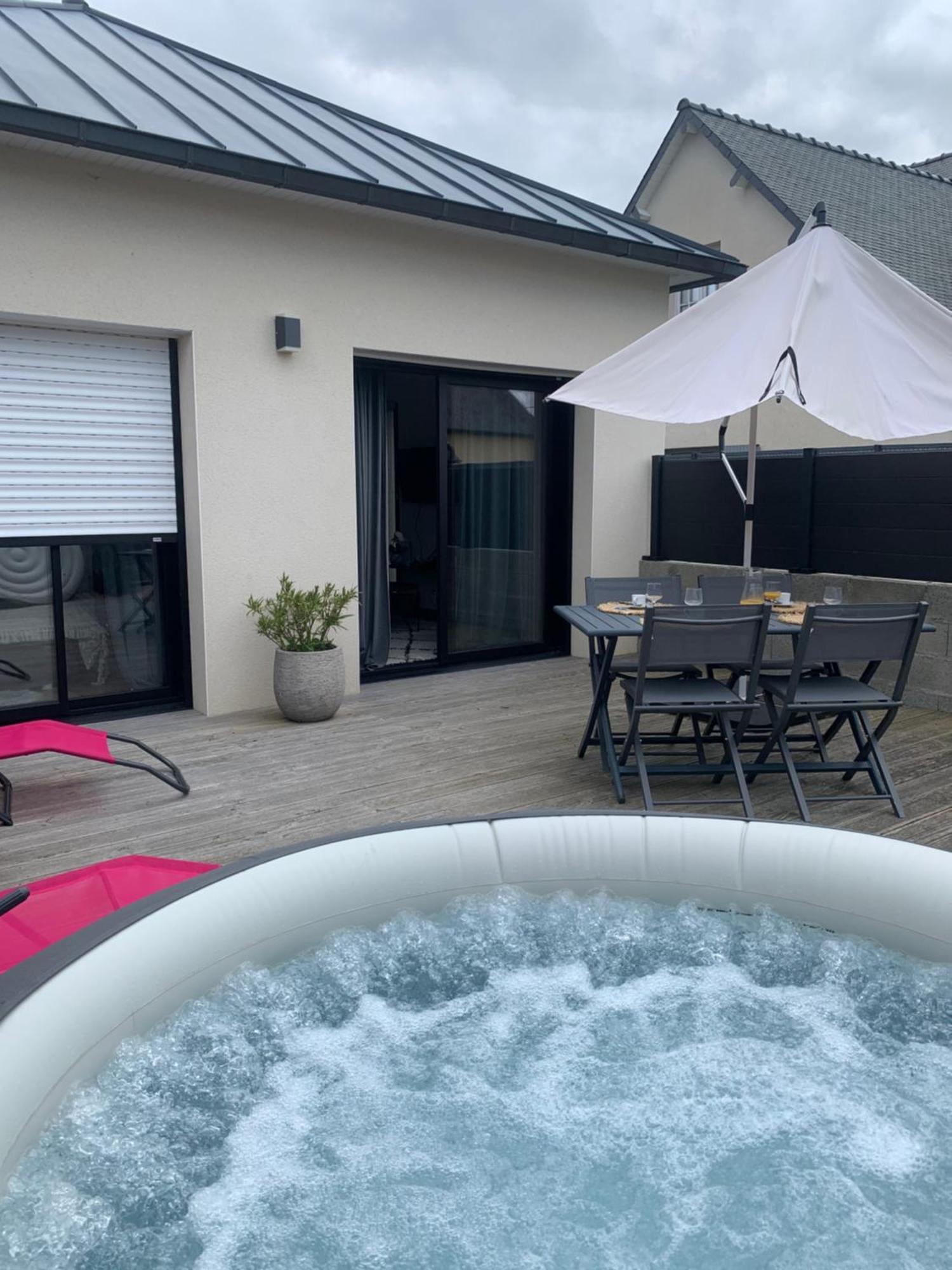 Le Refuge De La Baie Villa Beaussais Sur Mer Eksteriør bilde